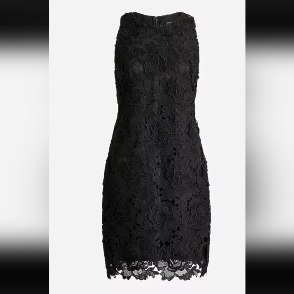 J.Crew Collection Luxe Lace Dress, Size 2